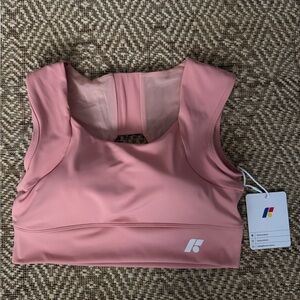 NWT New Forme Size XL Pink Rose Power+ Posture Sports Bra